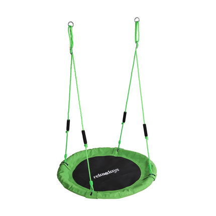 Children's Round Nest Swing with Foam Handles