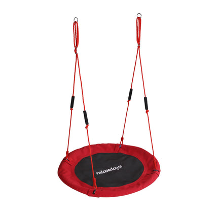 Children's Round Nest Swing with Foam Handles