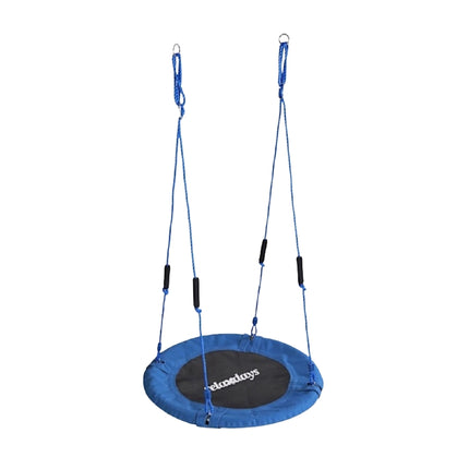 Children's Round Nest Swing with Foam Handles