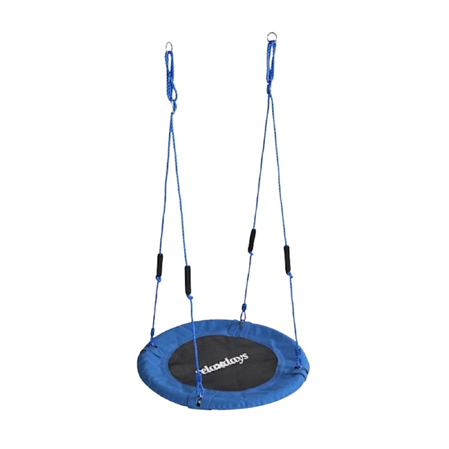Children's Round Nest Swing with Foam Handles