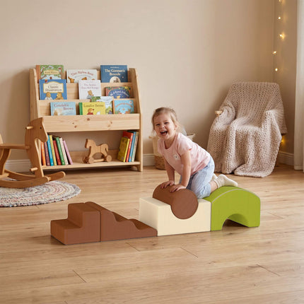 Children's Soft Play Set, 5-Piece Foam Blocks, Corduroy
