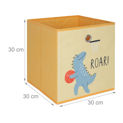 Children's Storage Boxes, Foldable, 3-Pack