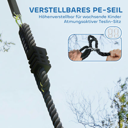 Children's Swing, 100cm, 3 Kids, 300kg Capacity