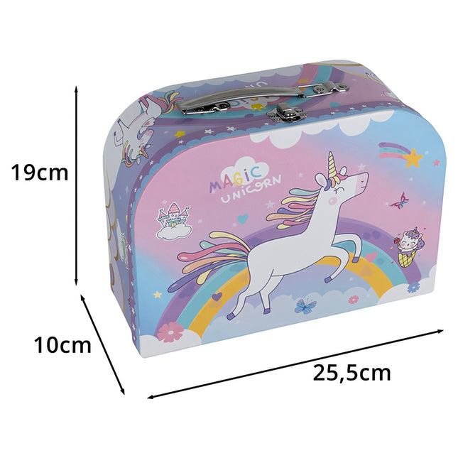 Children's Tea Set with Sweets in Suitcase