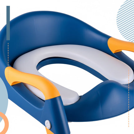 Children's Toilet Seat with Steps, Adjustable, Non-Slip