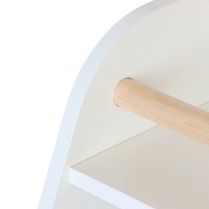 Children's Toy Storage Shelf – 2 Compartments, 1 Shelf