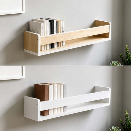 Children's Wall Shelves Set of 3, MDF, 58 cm Wide