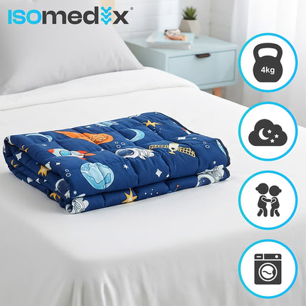 Children's Weighted Blanket 4kg, 100x150cm, Glass Beads