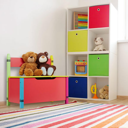 Children's bench with storage space