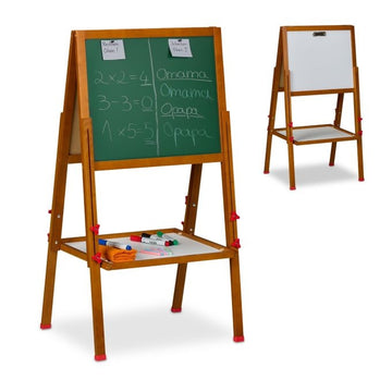 Children's bleacher with whiteboard
