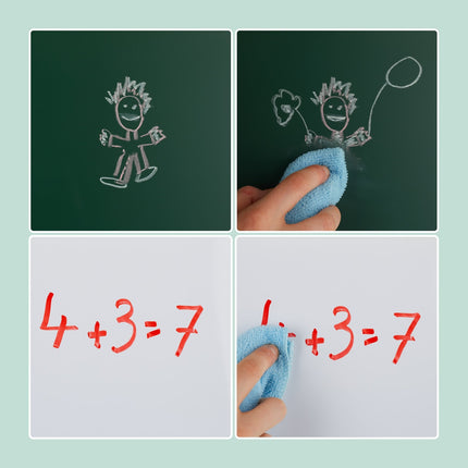 Children's bleacher with whiteboard