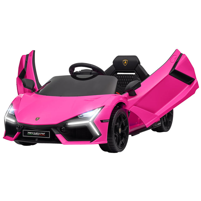 Children's 12V electric car with remote control, music and lighting
