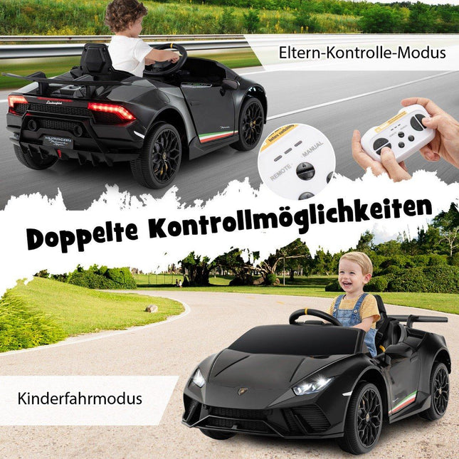 Children's electric car Lamborghini 12V children's car electric with remote control black