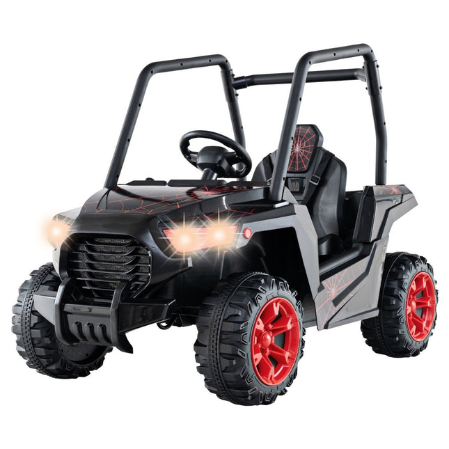 Children's electric car with 2.4G remote control 24V electric vehicles UTV for children aged 3 and over black