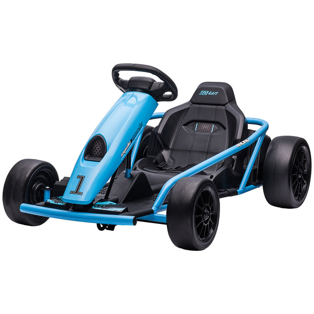 Electric go-kart for children 24V with music & safety belt