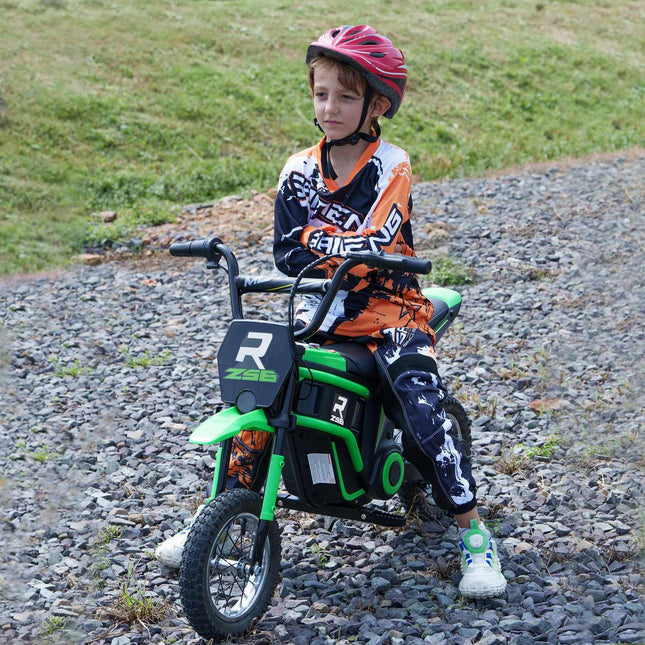 Electric motorcycle for children, 12V, Horn & Light, Green