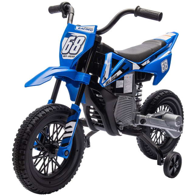 Electric motorcycle for children, 12V, music, 3-6 years, blue