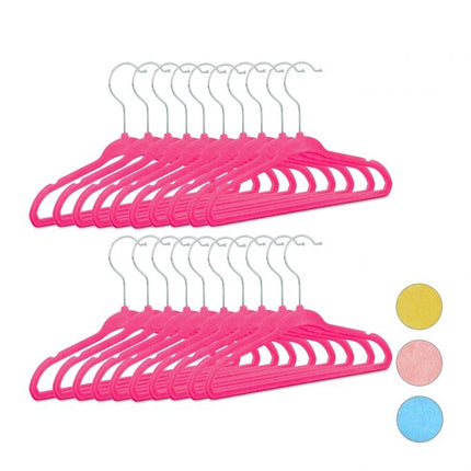 Children's hangers set of 20