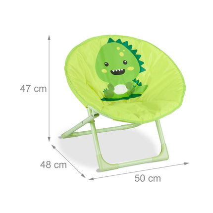 Children's moon chair foldable