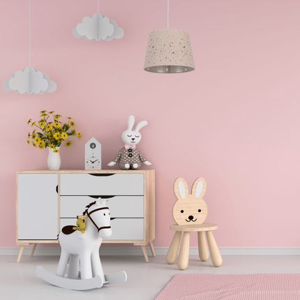 Children's room lamp in fabric