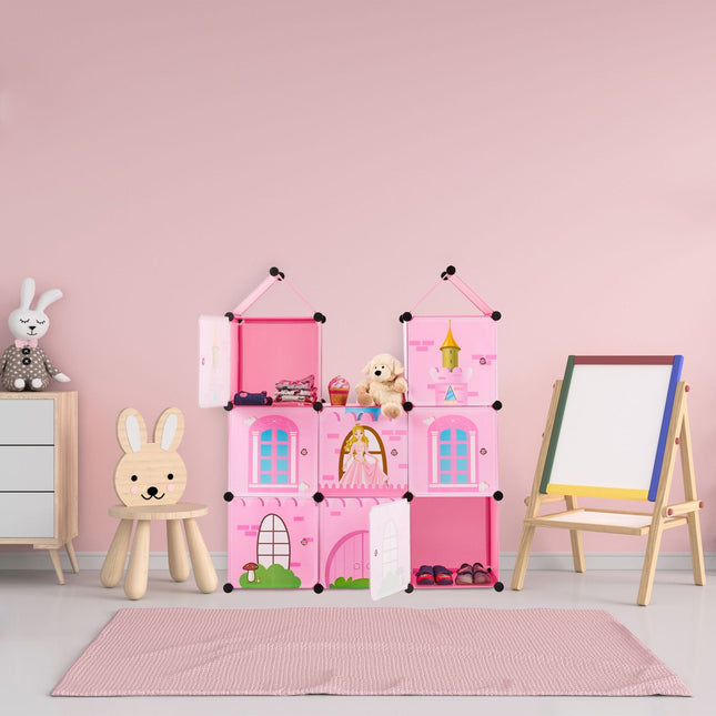 Children's room like a castle