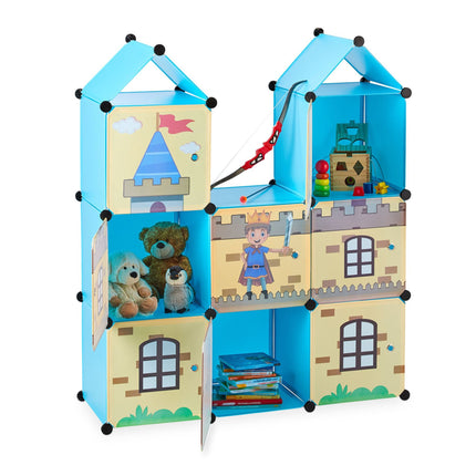 Children's room like a knight's castle