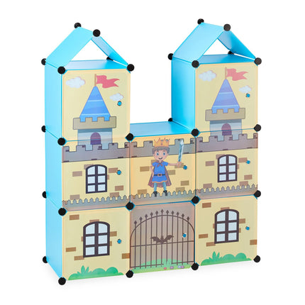 Children's room like a knight's castle