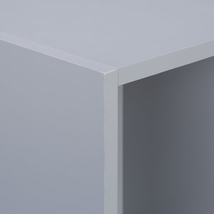 Children's room shelf with 6 compartments