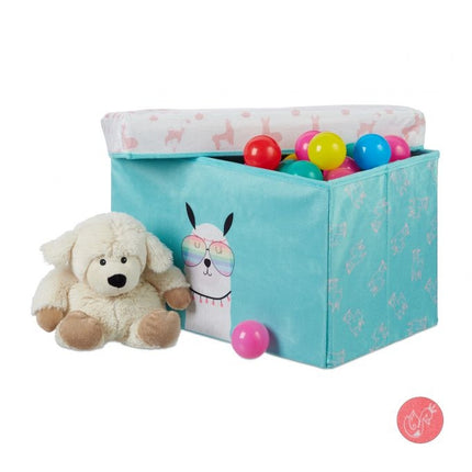 Children's seat box with motif