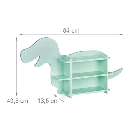 Children's shelf Dino for the wall