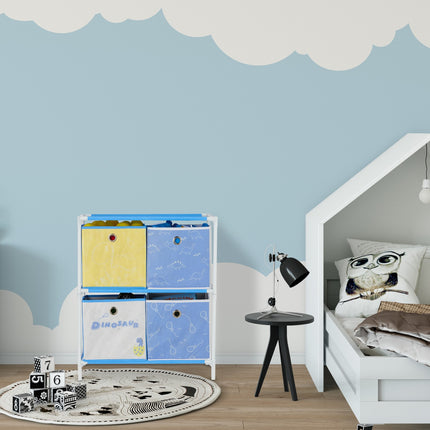 Children's shelf Dino with drawers