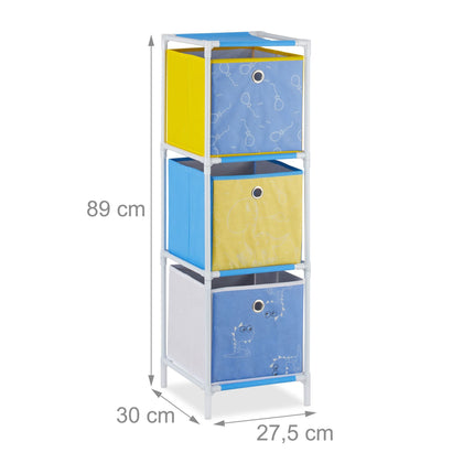 Children's shelf Dino with drawers