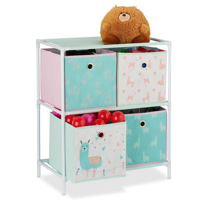 Children's shelf Lama with drawers