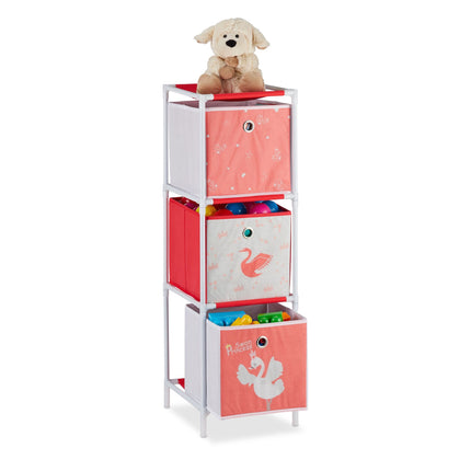 Children's shelf Swan with drawers