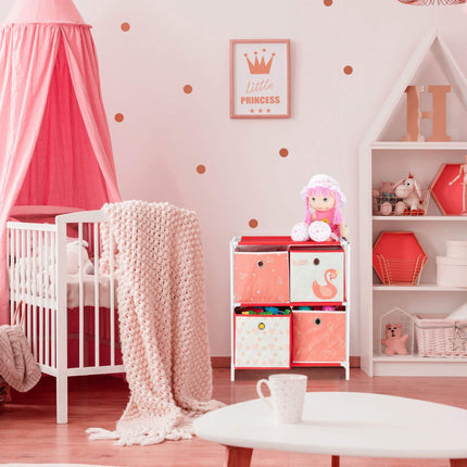 Children's shelf Swan with drawers