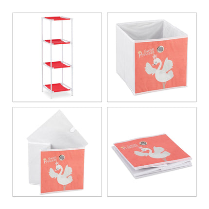 Children's shelf Swan with drawers