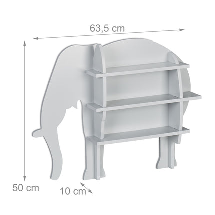 Children's shelf elephant