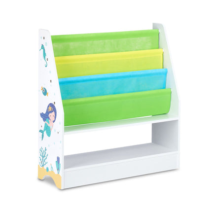 Children's shelf with 2 drawers & 3 hanging compartments