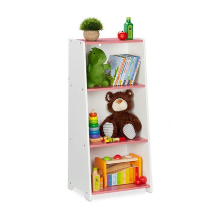Children's shelf with 3 compartments