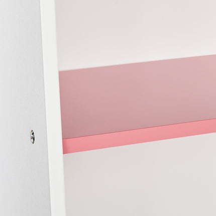 Children's shelf with 3 compartments