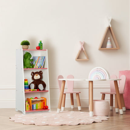 Children's shelf with 3 compartments