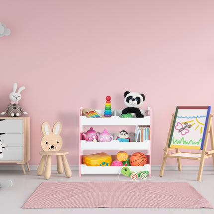 Children's shelf with 5 compartments