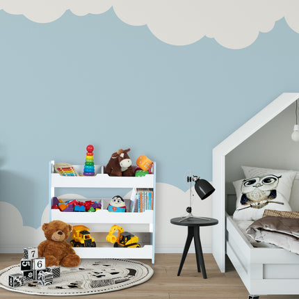 Children's shelf with 5 compartments
