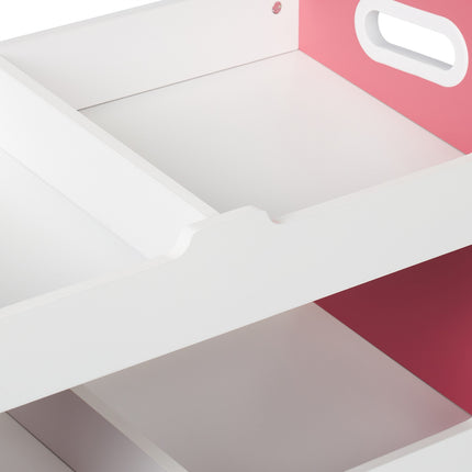 Children's shelf with 5 compartments
