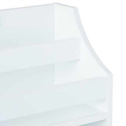 Children's shelf with 5 compartments