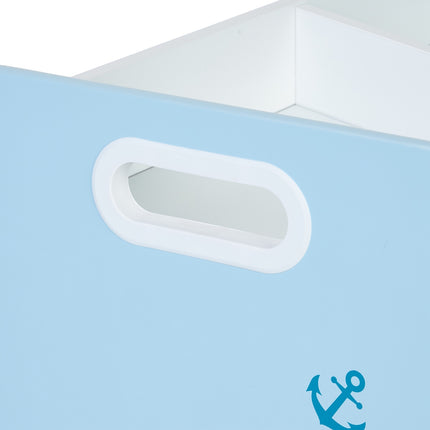 Children's shelf with 5 compartments