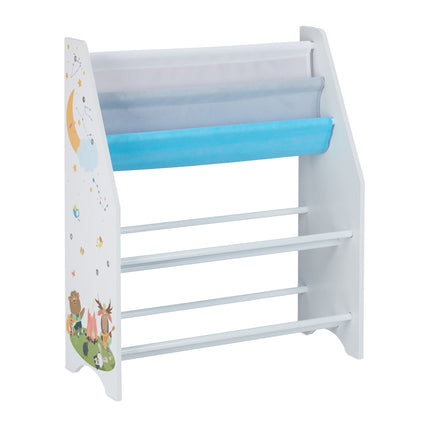 Children's shelf with 6 drawers &amp; 2 hanging compartments