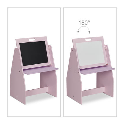 Children's shelf with blackboard