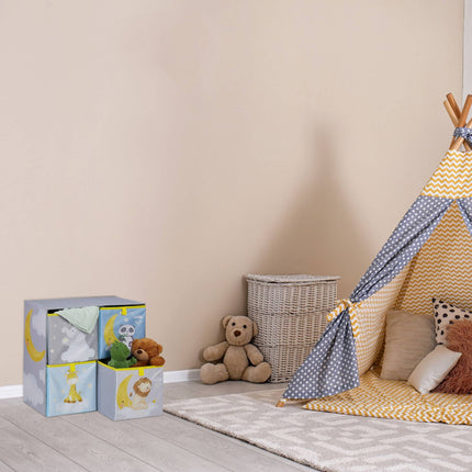 Children's shelf with drawers