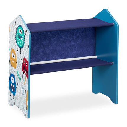 Children's shelf with drawers Monster